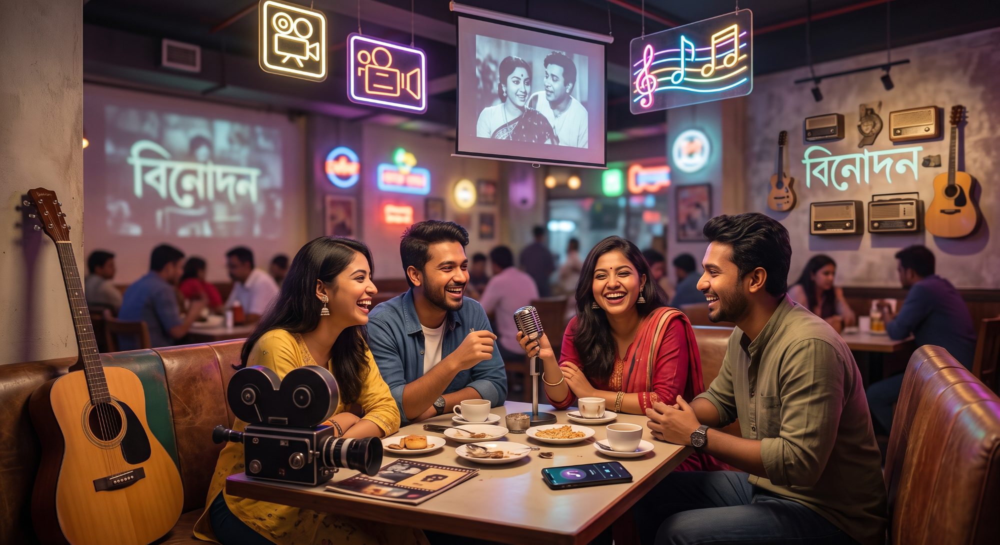 ডিজিটাল প্ল্যাটফর্মে বিনোদনের জোয়ার