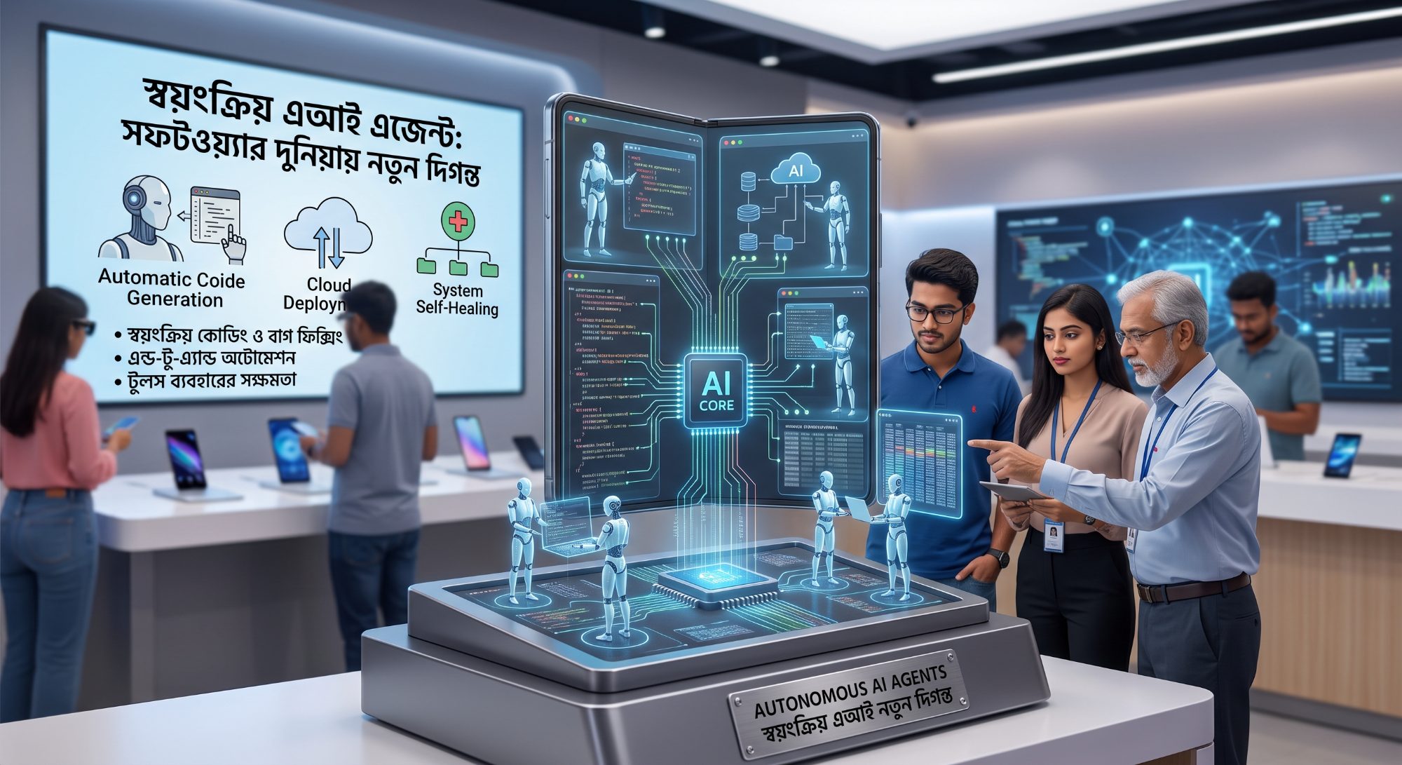 শুধু নির্দেশ নয়, সিদ্ধান্তও নিচ্ছে স্বয়ংক্রিয় এআই এজেন্ট: সফটওয়্যার দুনিয়ায় নতুন দিগন্তপ্রযুক্তি
